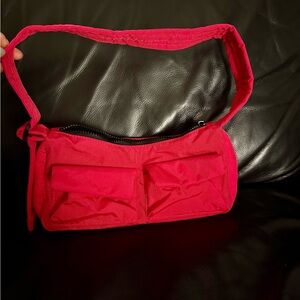 Baggu Candy Apple Mini Cargo Shoulder Bag
